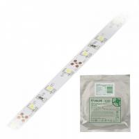 Лента светодиодная [5 м] Volpe ULS-Q321 ULS-Q321 2835-60LED/m-8mm-IP20-DC12V-4,8W/m-5M-WW катушка в герметичной упаковке